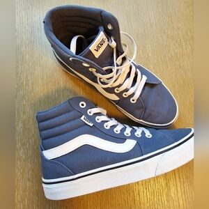 Womens Filmore High Top Vans Sz 8